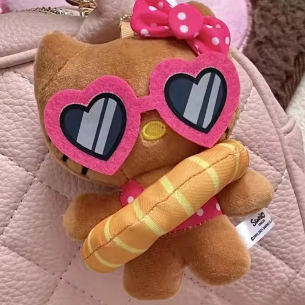 EXCLUSIVE - Sun Kissed Hello Kitty Officially Licensed Plushie Keychain
